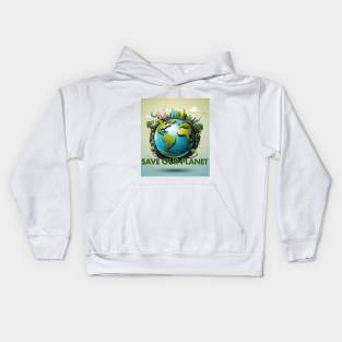 Save Our Planet Kids Hoodie